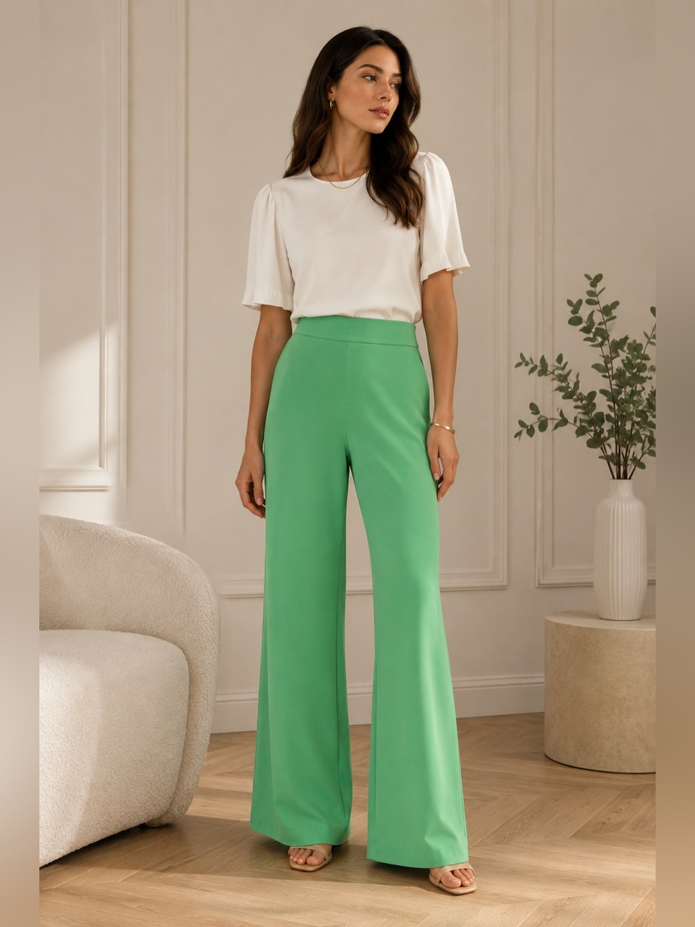 NWT ALICE + OLIVIA Deanna pants size 8